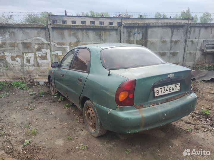 Chevrolet lanos в разбор