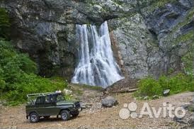 Гегский водопад в Абхазии