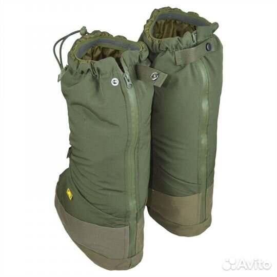 Бахилы чуни с влагозащитной пропиткой Олива ана