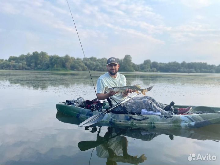 Каяк для рыбалки или охоты в аренду