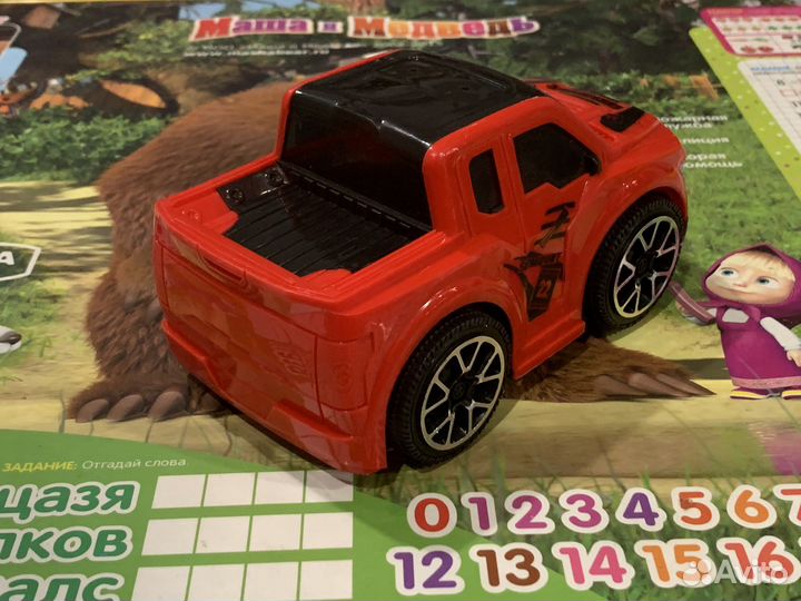 Машинка на батарейках свет/звук