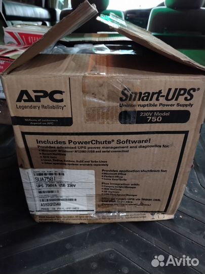 Ибп APC Smart-UPS 750VA SUA750I