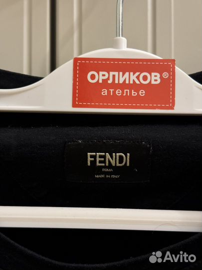 Футболка fendi carl lagerfeld оригинал