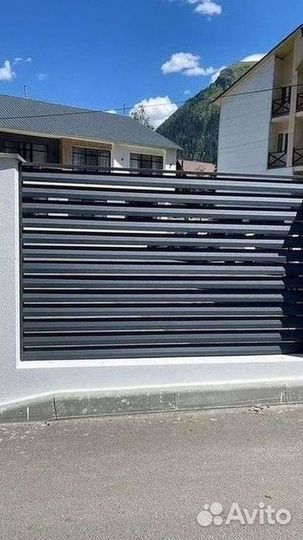 Забор жалюзи под заказ