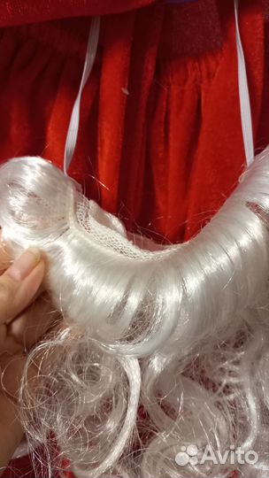 Костюм деда мороза детский 110