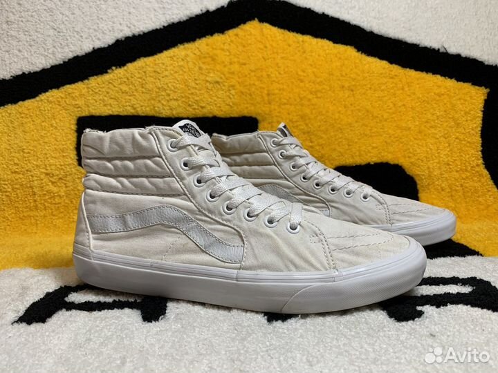 Кеды Vans Sk8-Hi White 42,5 8,5uk оригинал