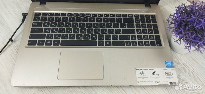 Ноутбук asus X540S SSD