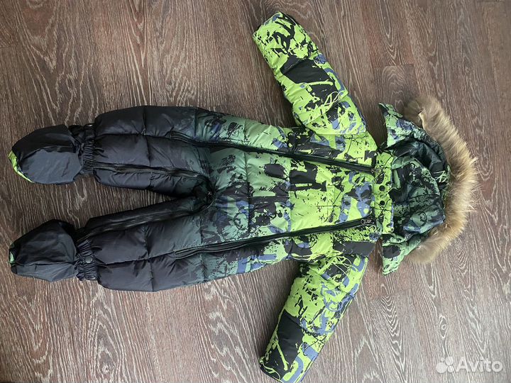 Зимний комбинезон 74 80 на мальчика
