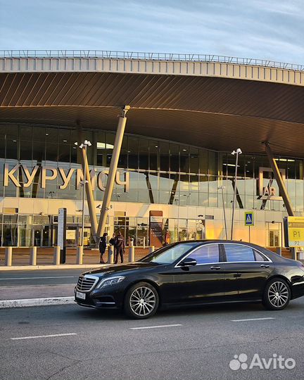 Аренда Mercedes S class W222 Long AMG с водителем