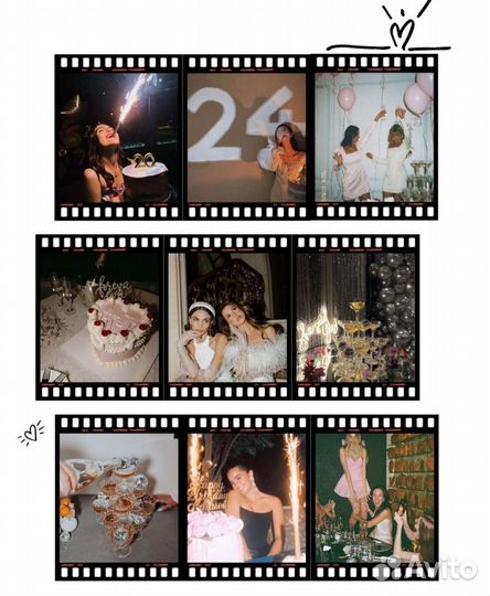 День рождения: фотозона, фуршет, банкет, украшения