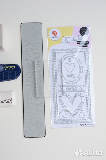 Дыроколы Марта Стюарт, ножи для скрапбукинга