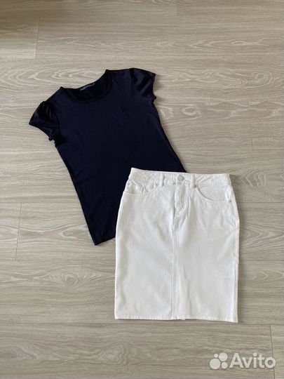 Футболка Ralph lauren и юбка Inwear