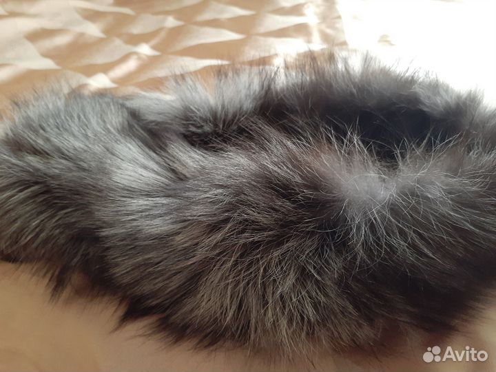 Воротник, горжетка из чернобурой лисы