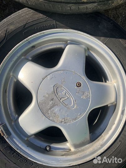 Литые диски r14 на ваз с летней резиной