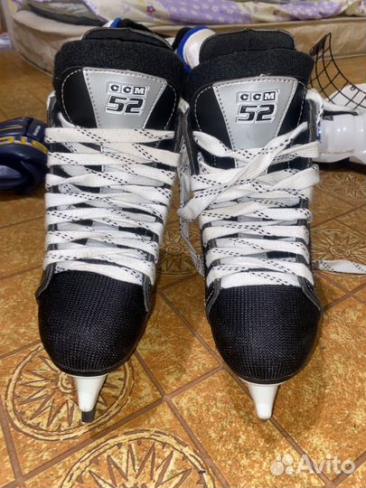 Коньки хоккейные детские bauer 31 размер