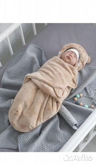 Конверт кокон на выписку