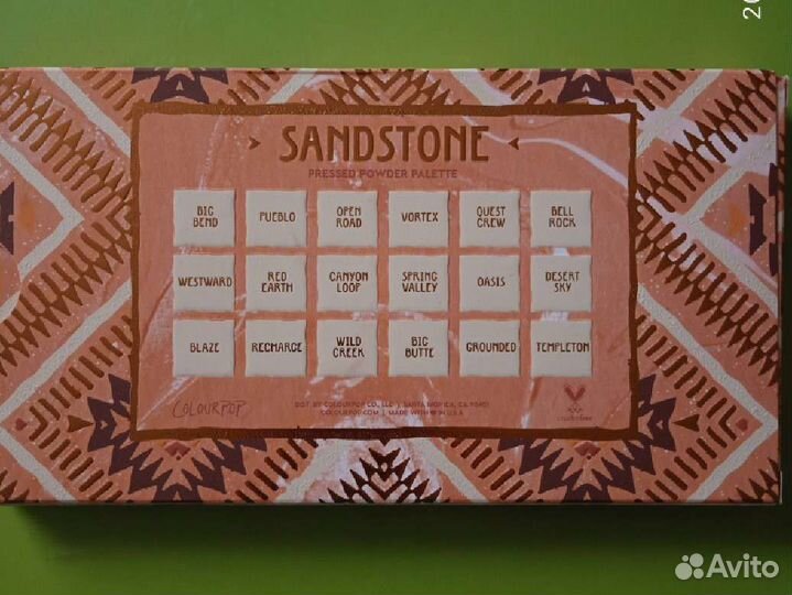 Colourpop тени Sandstone