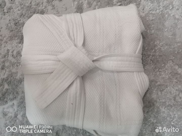 Кимоно для дзюдо 134 140 белое