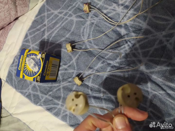 Галогенные лампы с защитным стеклом jcdr, патроном