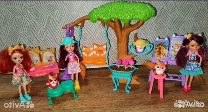 Энчантималс лисички