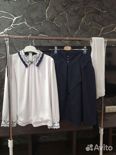 Пакет школьной одежды для девочки 134-140