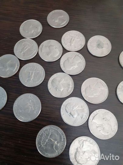 1/4доллара(никель)