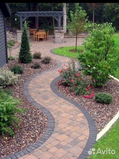 Ландшафтный дизайн, участка, все работы под ключ