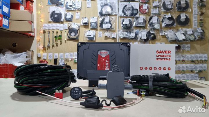 Комплект электроники гбо Saver Sky 64 6 цилиндров