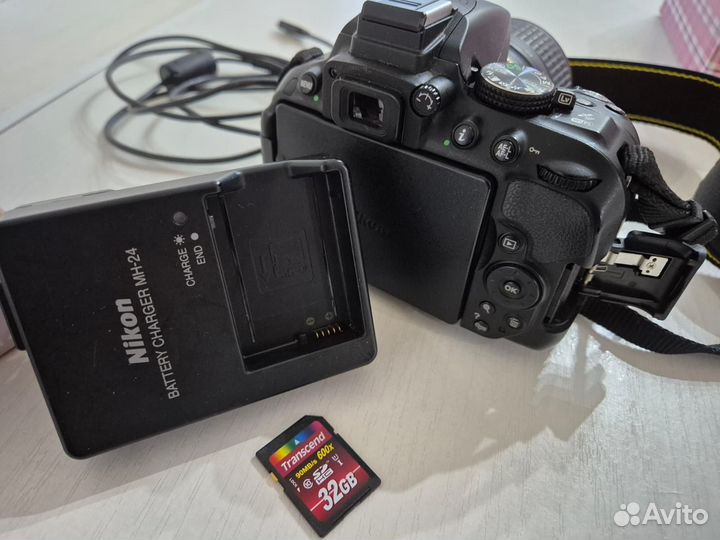 Nikon D5300 + Nikkor AF 18-55mm. пробег 12395