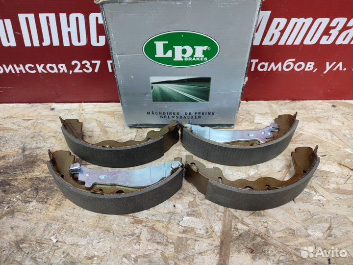 Колодки тормозные задние Renault Logan