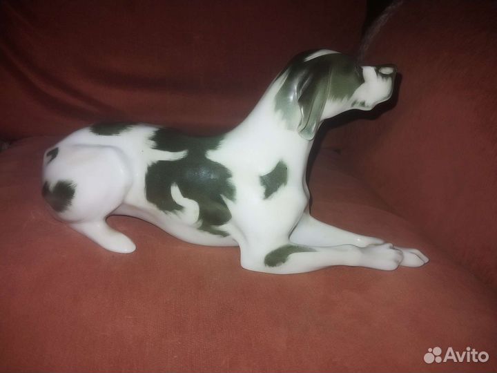 Фарфоровые статуэтки, собаки