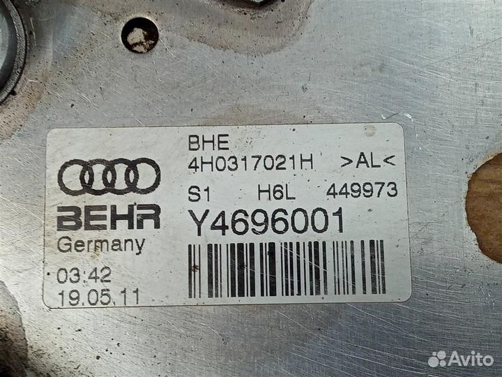 Масляный радиатор АКПП Audi A6 4G 20112018