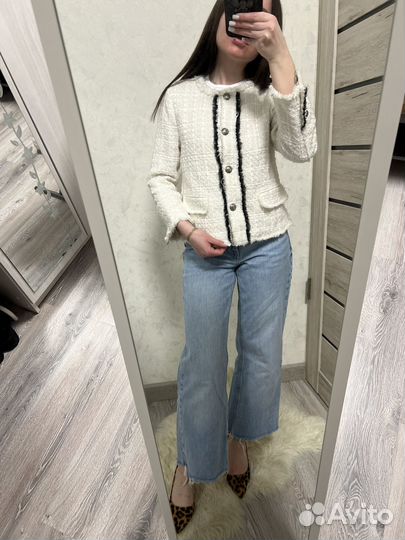 Твидовый жакет Zara