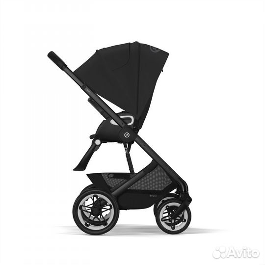 Коляска 2в1 Cybex Talos S Lux New 2023 Moon Black