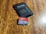 Карта памяти SanDisk Ultra microsdxc 64GB