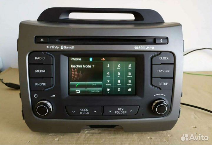 Магнитола kia sportage 3