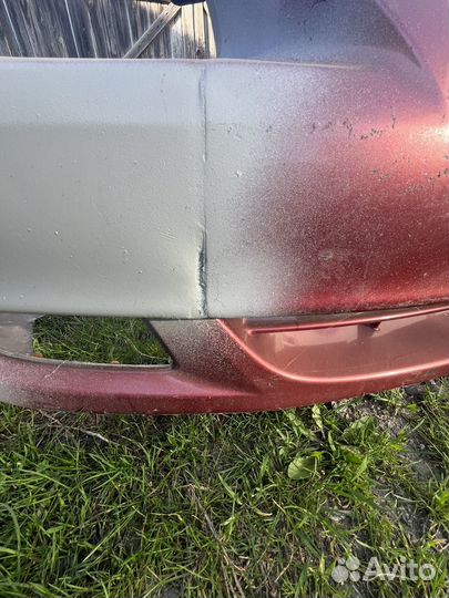 Передний бампер хендай акцент