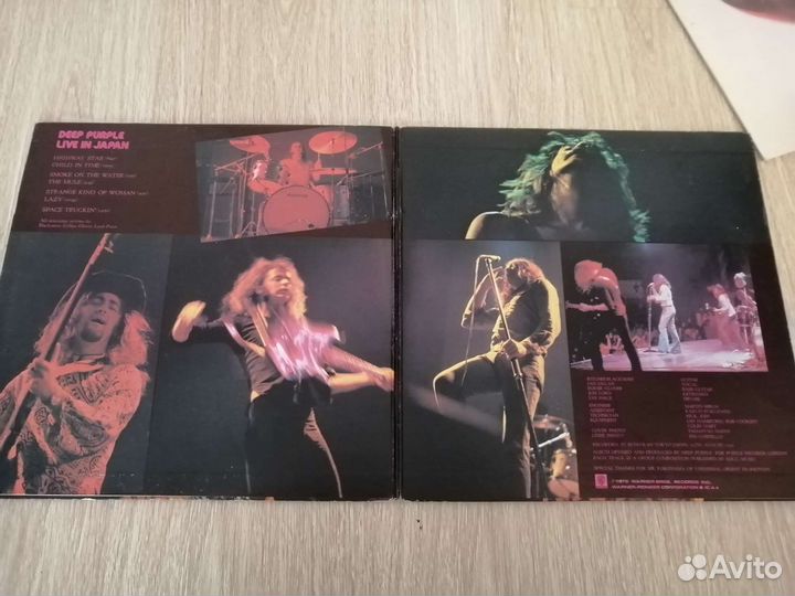 Deep Purple, винил, оригиналы, Япония