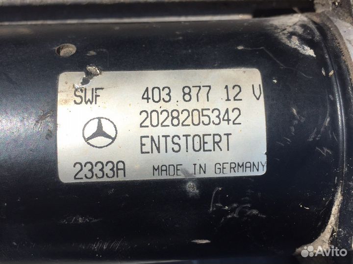 Трапеция дворников Mercedec