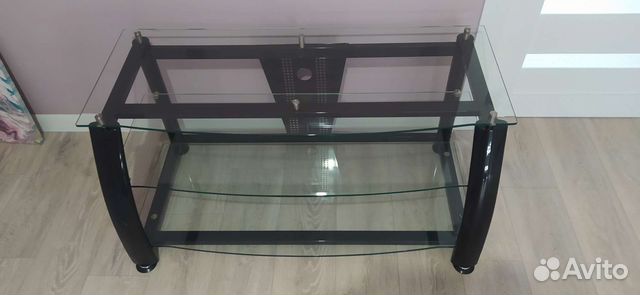 Тумба под телевизор бу стеклянная