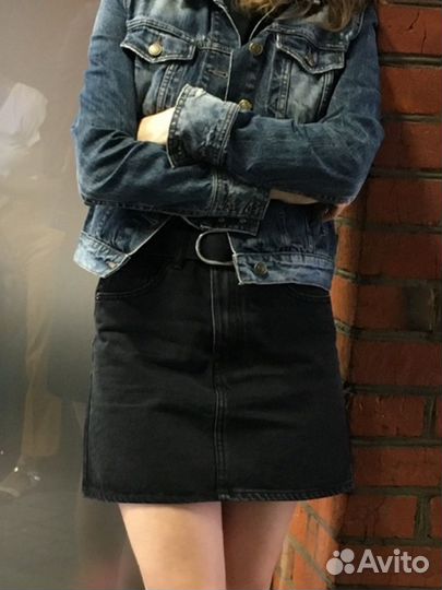 Ббка джинсовая черная zara