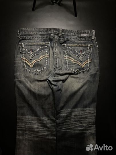 Джинсы affliction cooper baggy