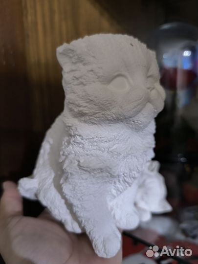 Гипсовые фигурки для раскрашивания котята