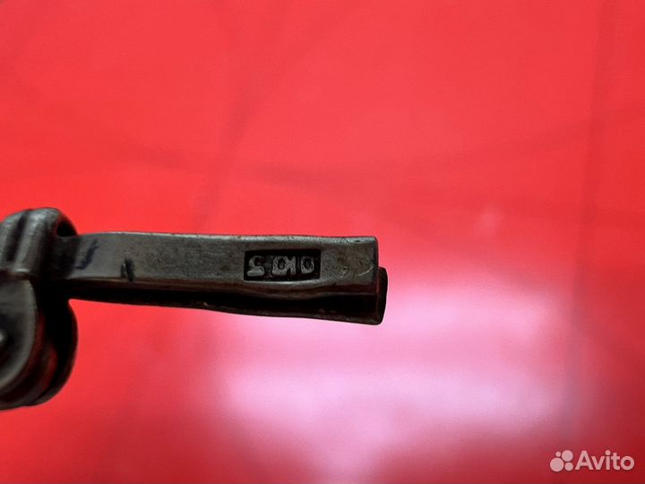 Брошь ландыш серебро 875 + золото 1958год СССР»