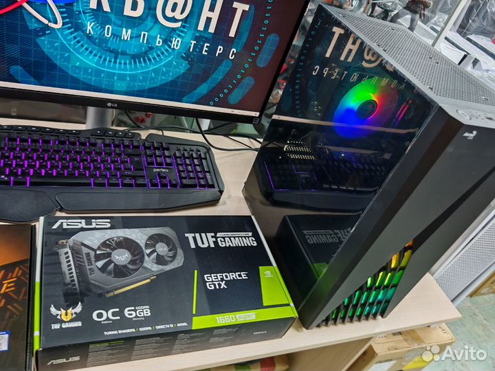 Новый игровой компьютер 