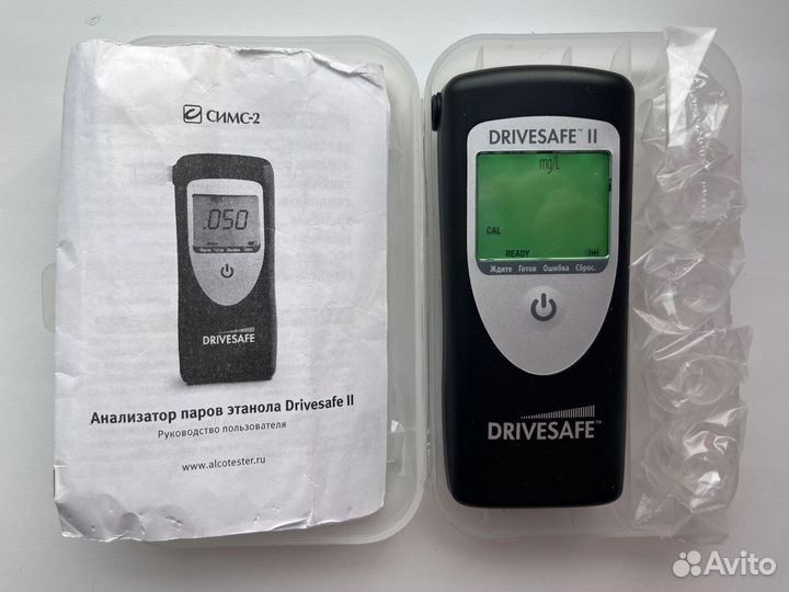 Профессиональный алкотестер Drivesafe 2