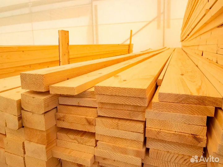 Доска обрезная оптом Осина 95мм