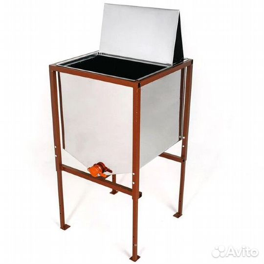 Стол для распечатки сот на 12 рамок (оцинкованная