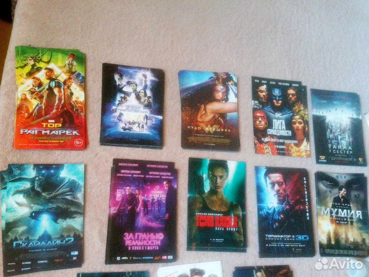 Флаеры из кинофильмов много разные жанры