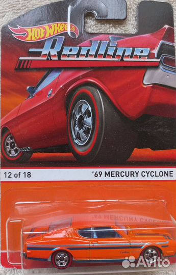 Модели Hot Wheels Redline 2013 год